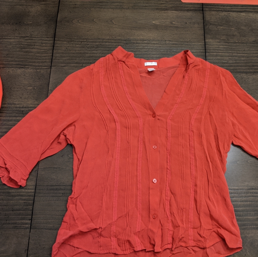 Sheer blouse